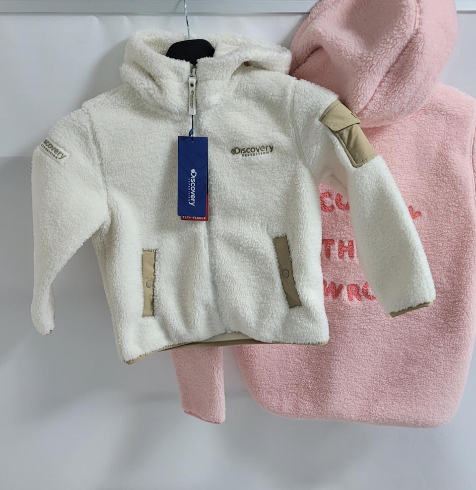 새상품)디스커버리 키즈 남녀 뽀글이 후리스 120~160