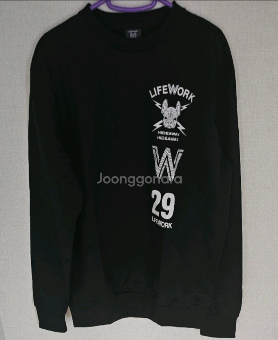 미개봉)라이프워크맨투맨 티셔츠 L