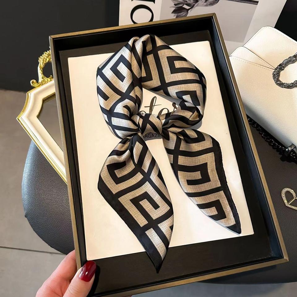 실크 스카프 4계절 예쁜 스카프