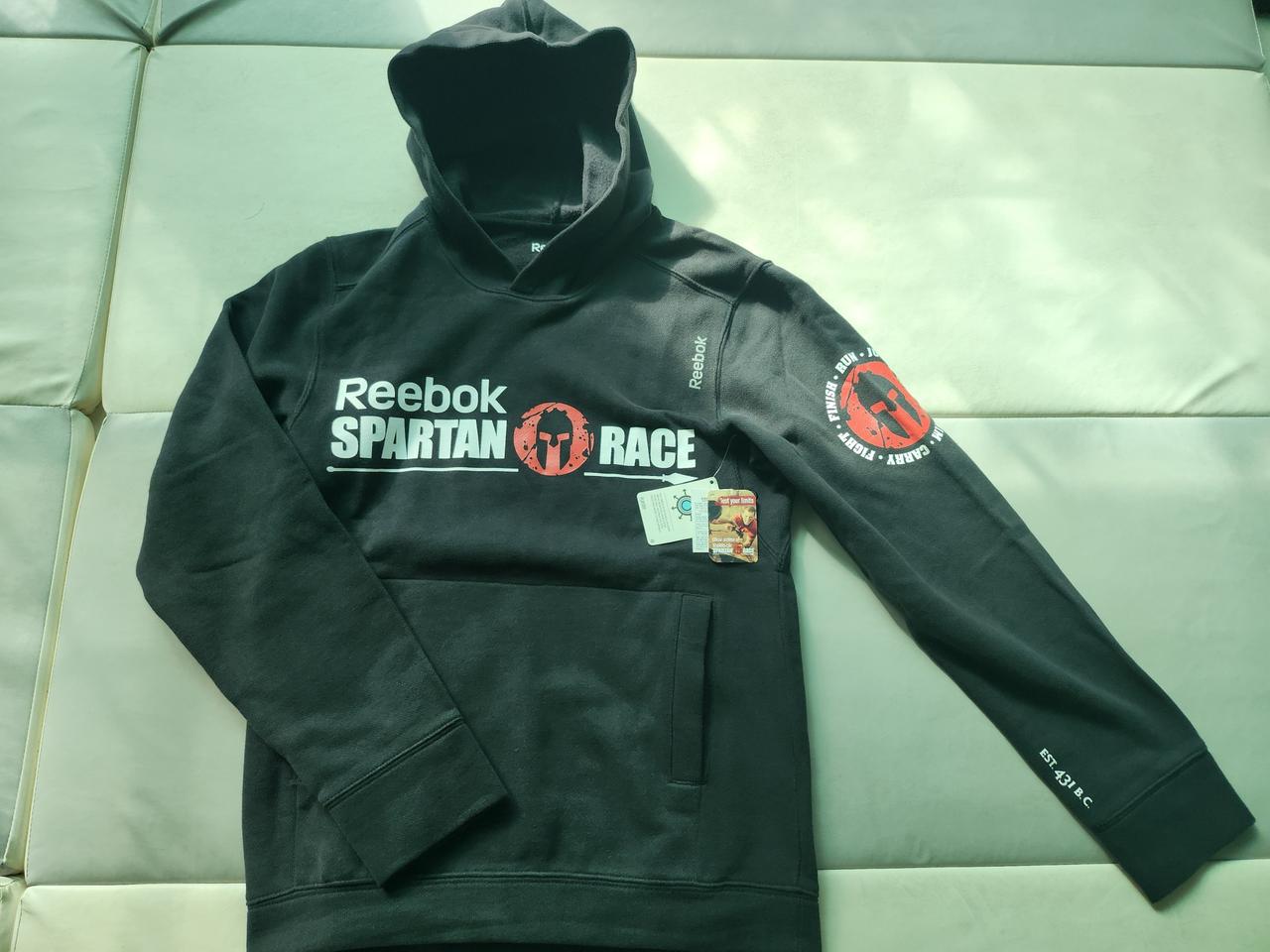 리복 정품 스파르탄 후드티 새제품 헬스 크로스핏 격투기 복싱 캠핑 바이크