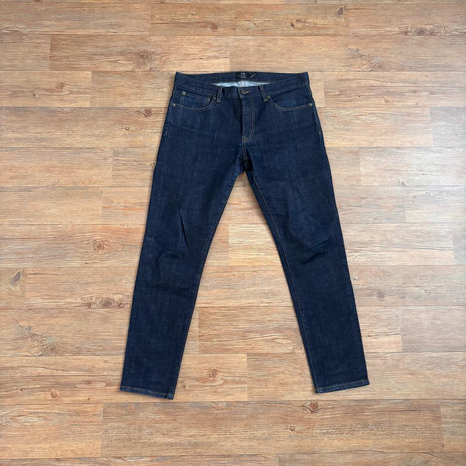 클럽모나코 32 스판 데님 청바지 진청 슬림 스키니 뉴욕