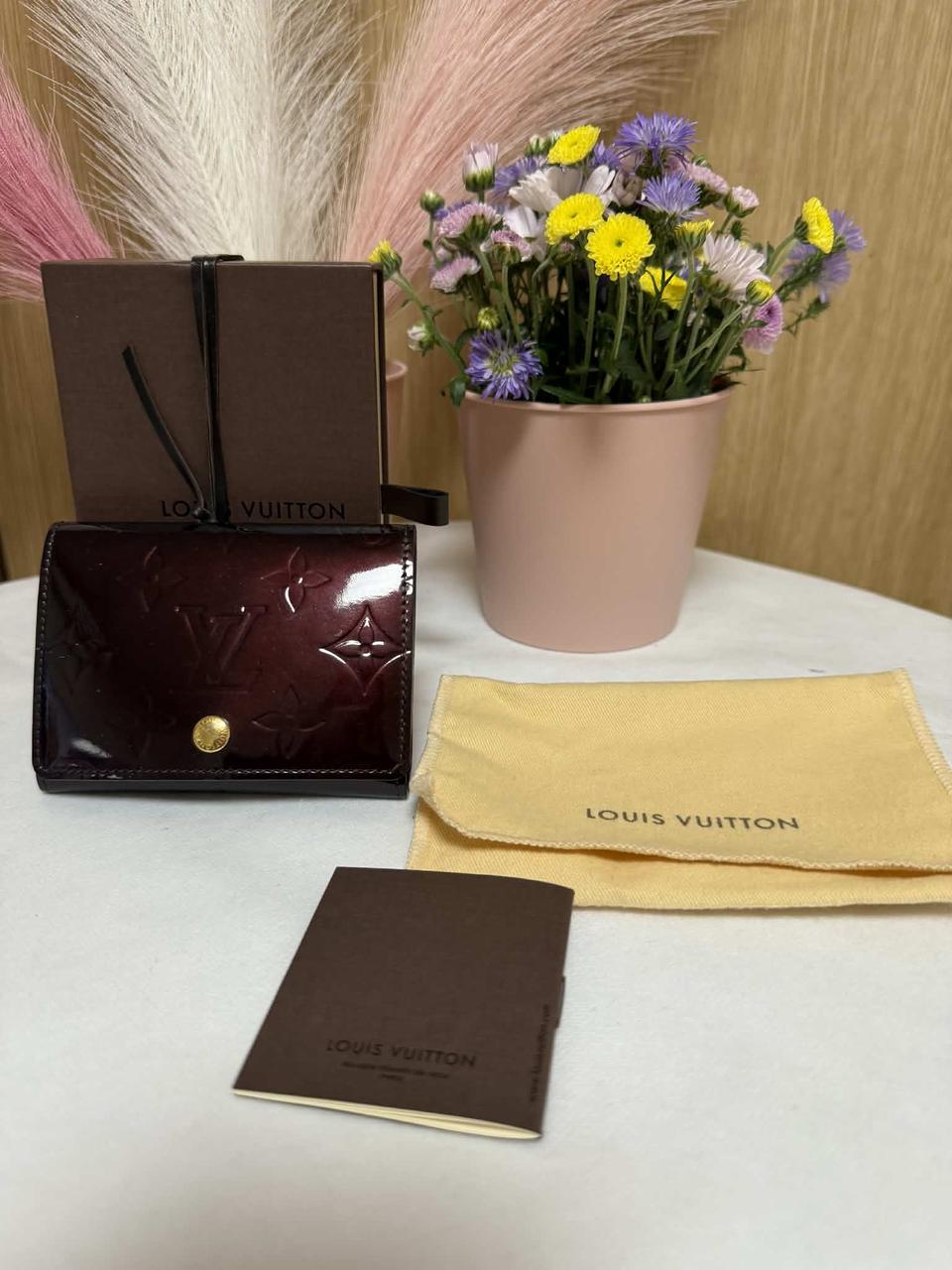 정품 루이비통 카드 지갑