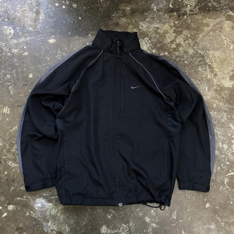 M) 00s 올드 나이키 스몰 스우시 로고 바람막이 방풍자켓 점퍼