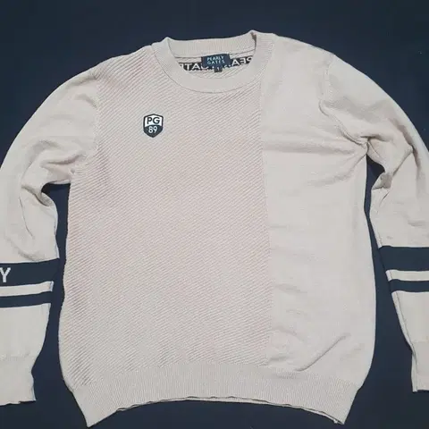 파리게이츠 남성골프웨어 라운드넥 니트 스웨터 남자95 이미지참조 구제