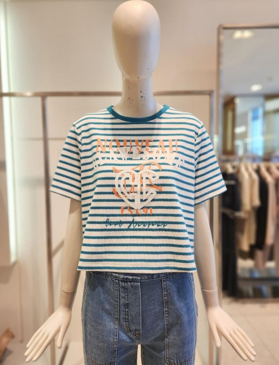 씨씨콜렉트 반팔 니트(미착용)