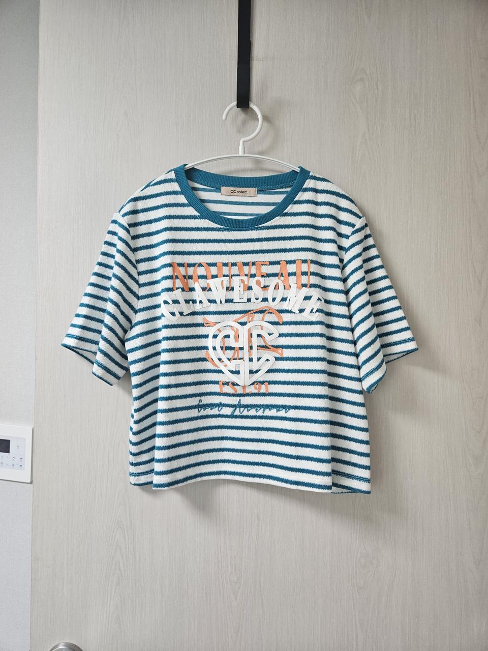 씨씨콜렉트 반팔 니트(미착용)