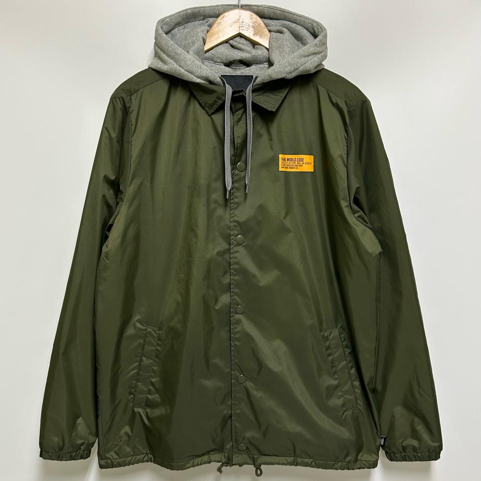 [남자_95]반스 월드코드 후드 코치자켓
