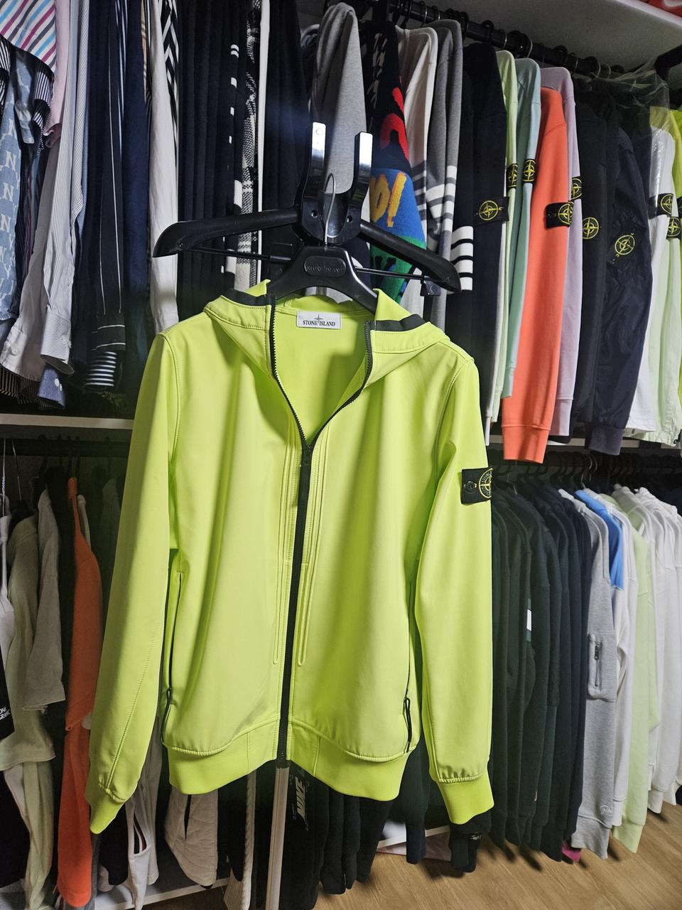 스톤아일랜드 후드집업쟈켓 정품(새상품) 사이즈 M