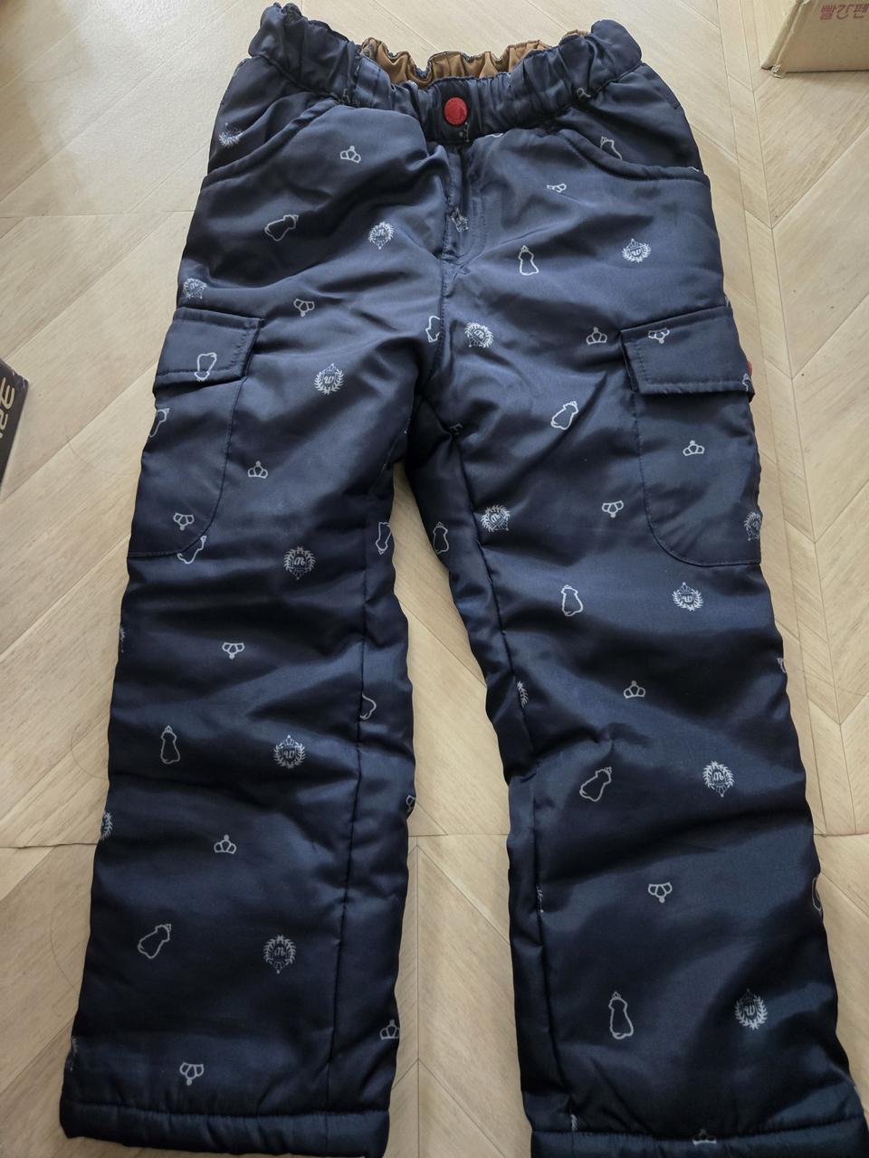 월톤방한패딩바지