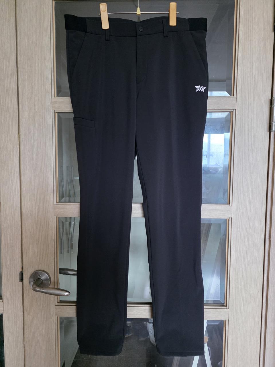 남성 골프 웨어 기모 스판 바지 골프바지 36인치