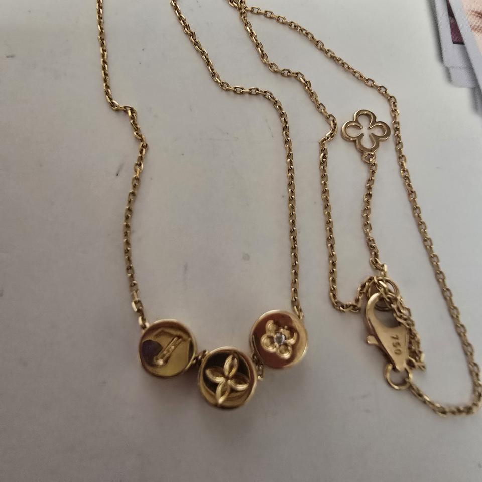 18k핑크골드 목걸이