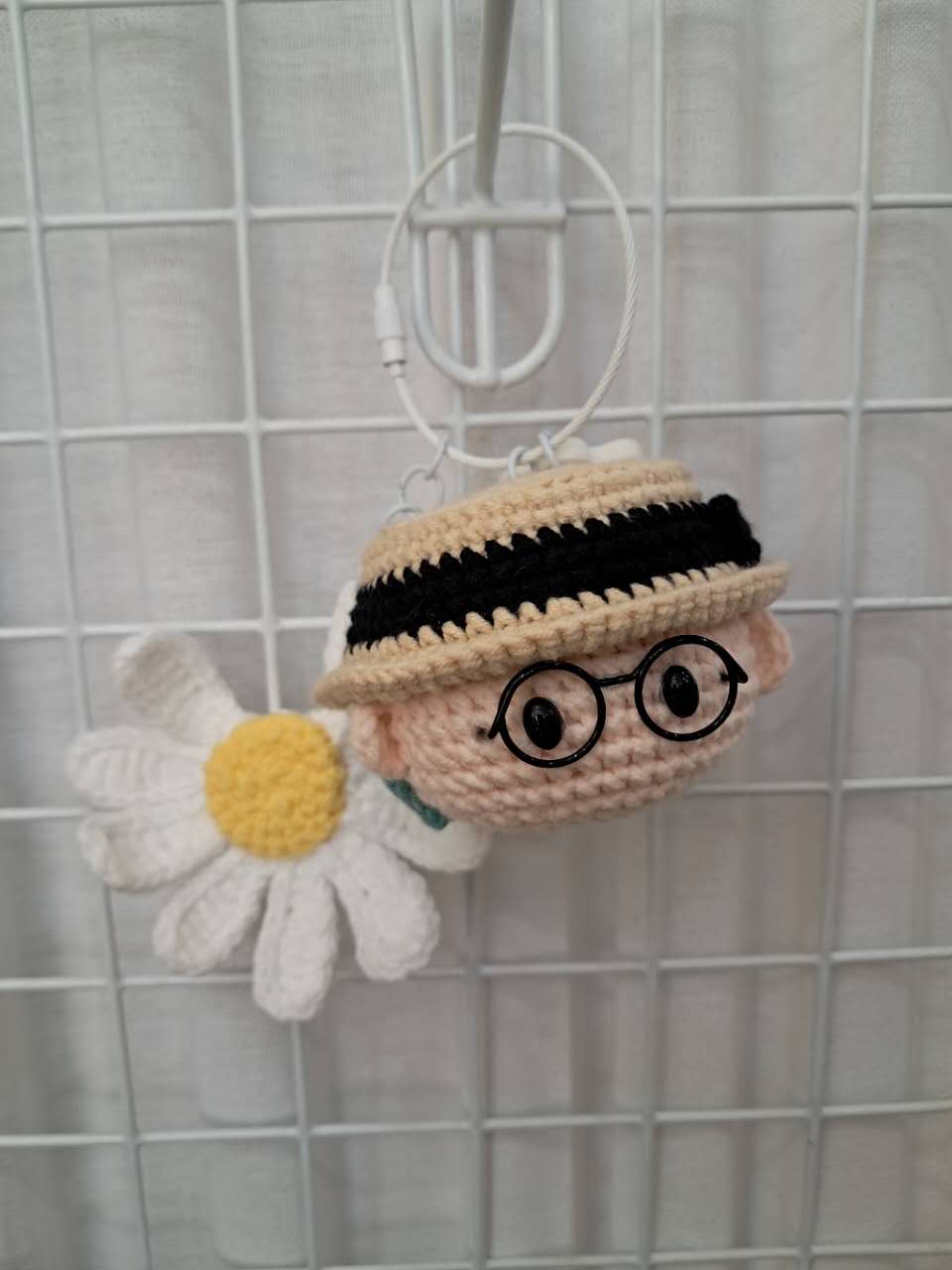 GD 지디 지드래곤 권지용 가방고리 손뜨개 핸드메이드