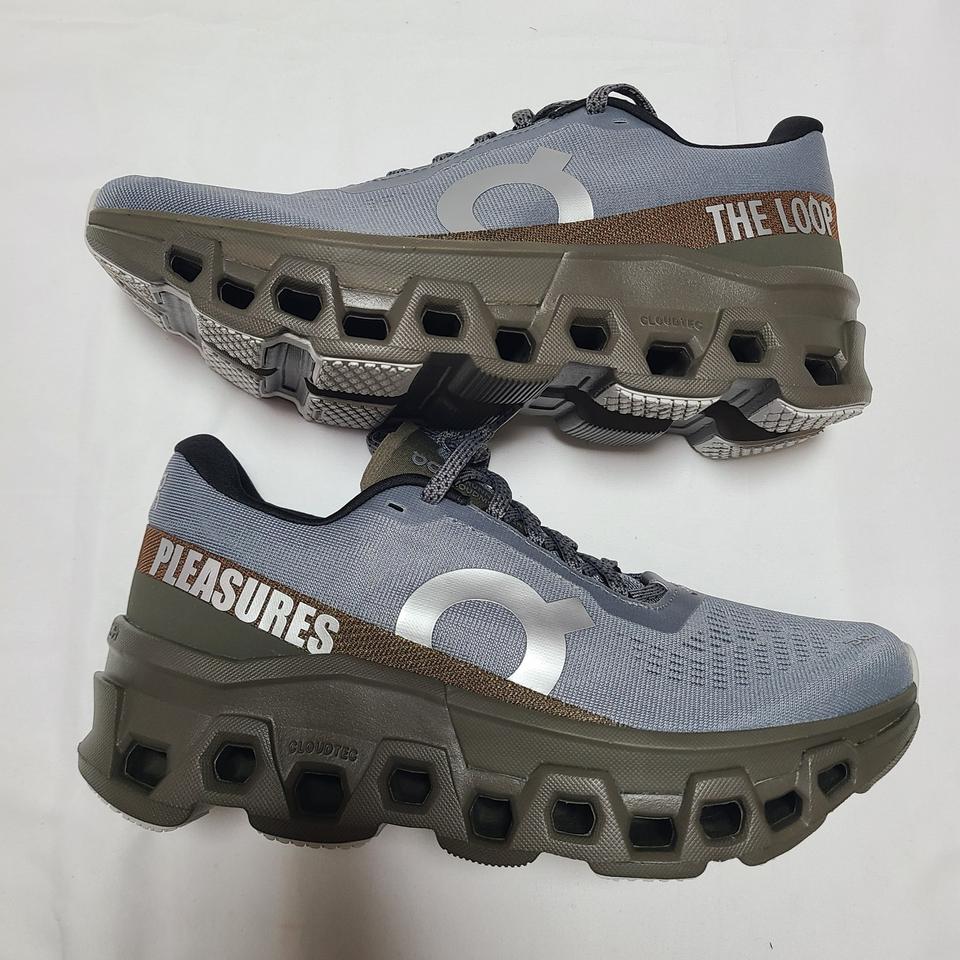 온러닝 플레져스 더루프 클라우드 몬스터2 미스트 올리브 운동화 런닝화