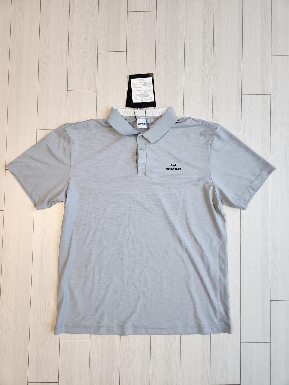 아이더 반팔 폴로티셔츠 그레이 새상품오염 하자없이 깨끗해요^^택