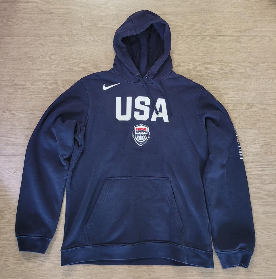 나이키 미국 국대후드 네이비 L사이즈 중고 4만원