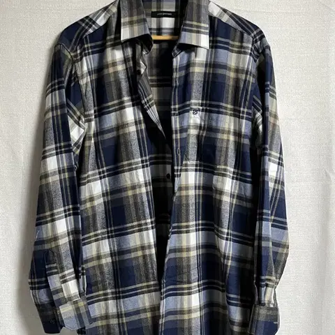 루이가또즈 체크 프란넬 셔츠 남방 110