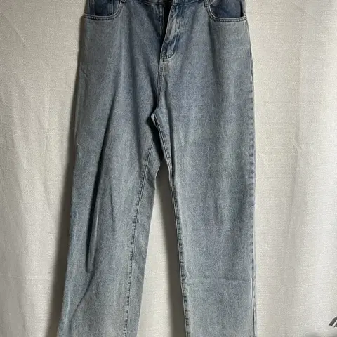 와이드핏 연청 데님팬츠 청바지 30~34