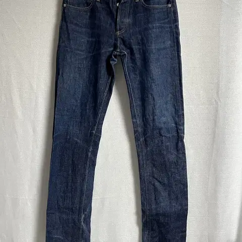 공용 아페쎄 쁘띠 스탠다드 생지 데님팬츠 청바지 29