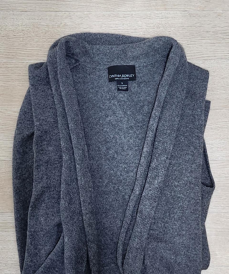 신시아로리 캐시미어 100 % 니트 롱 베스트 S ( 55 )