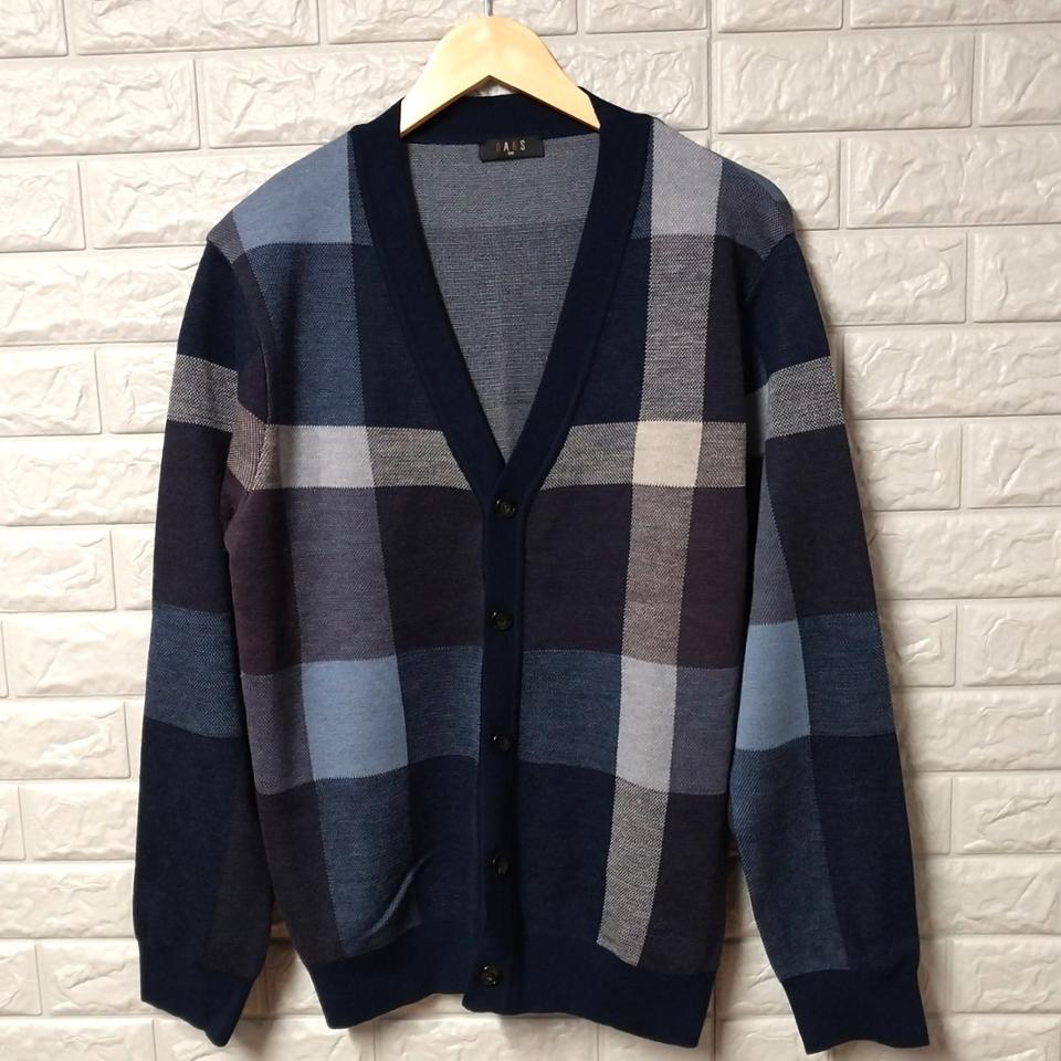 [105] 닥스 컬러블록 울 가디건