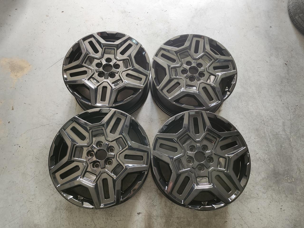 더뉴 싼타페TM 하이브리드 19인치 블랙휠 순정휠 중고휠