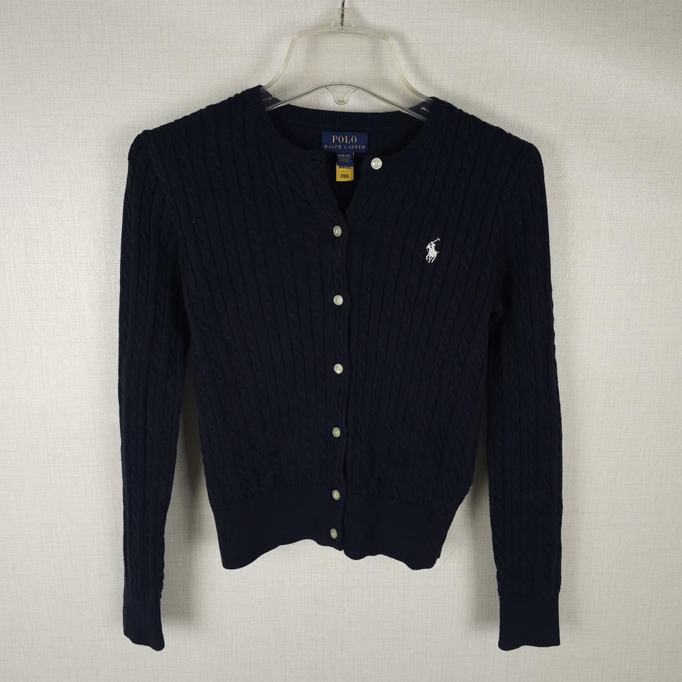 폴로 여아 니트가디건 140사이즈