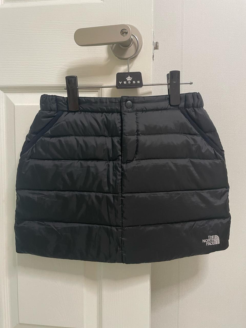 노스페이스 구스 패딩 스커트