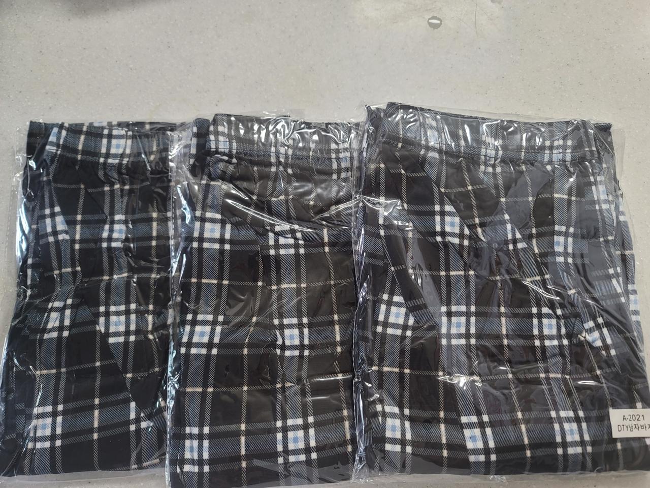 **새상품 ** 남자 잠옷바지 3장