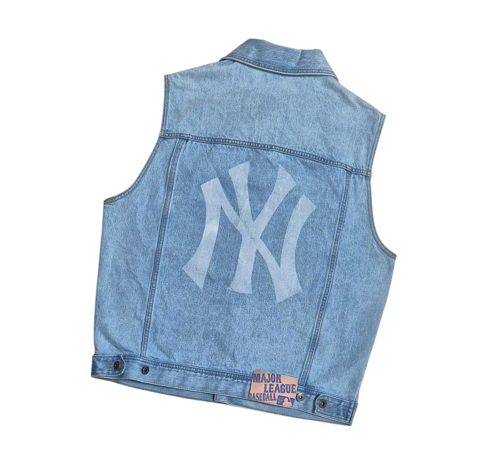 MLB 뉴욕양키스 데님 조끼