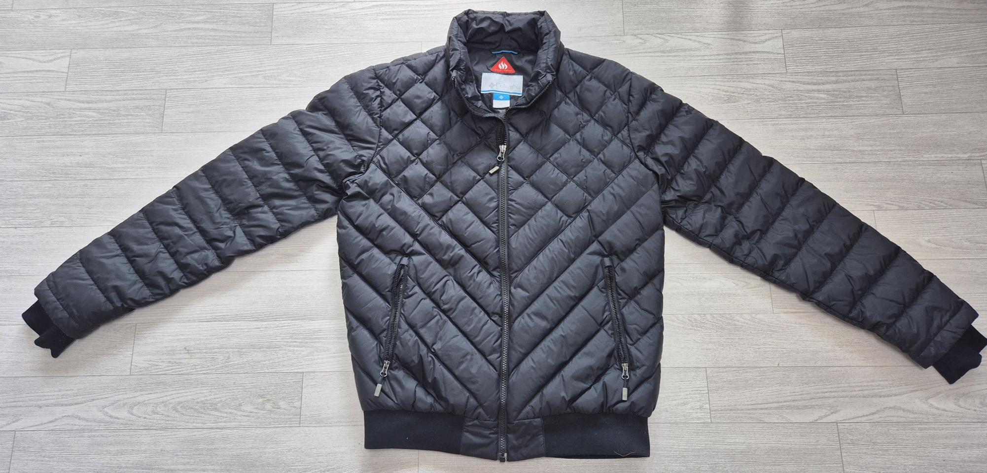 컬럼비아 남성 경량패딩 100