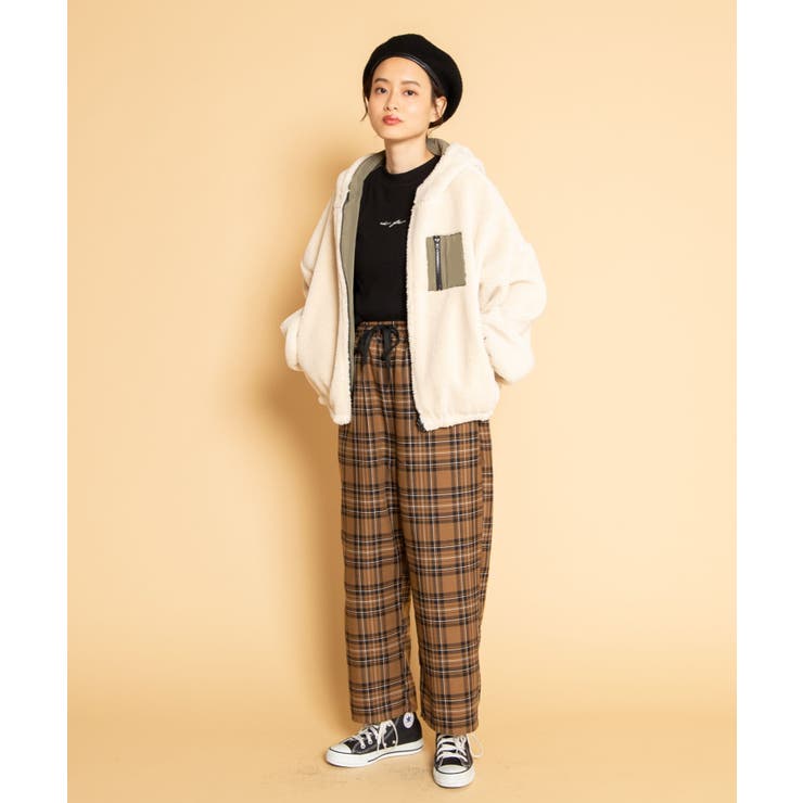 WEGO 리버시블 보아 파카