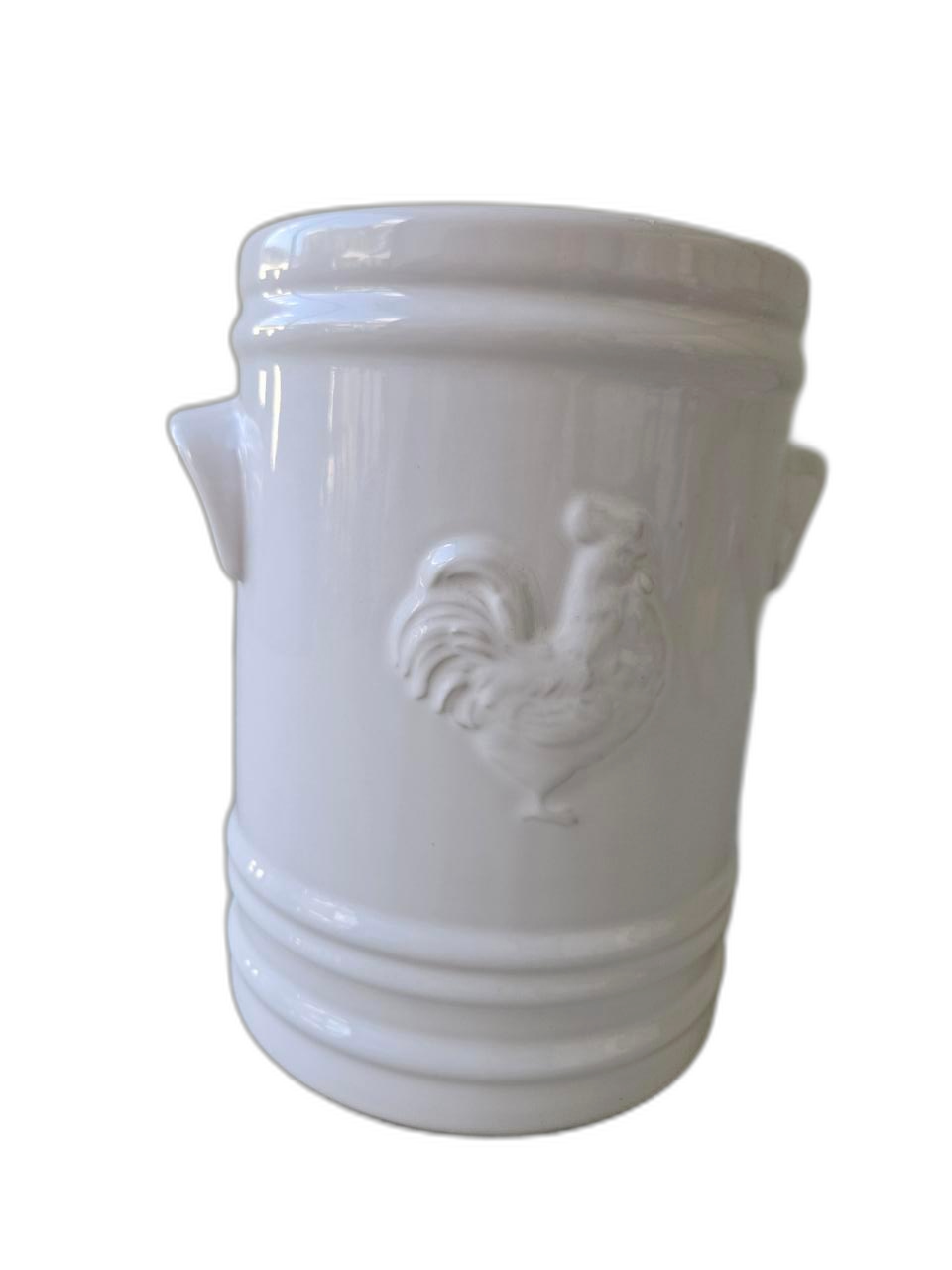 12356. 닭 필통/화병 도자기