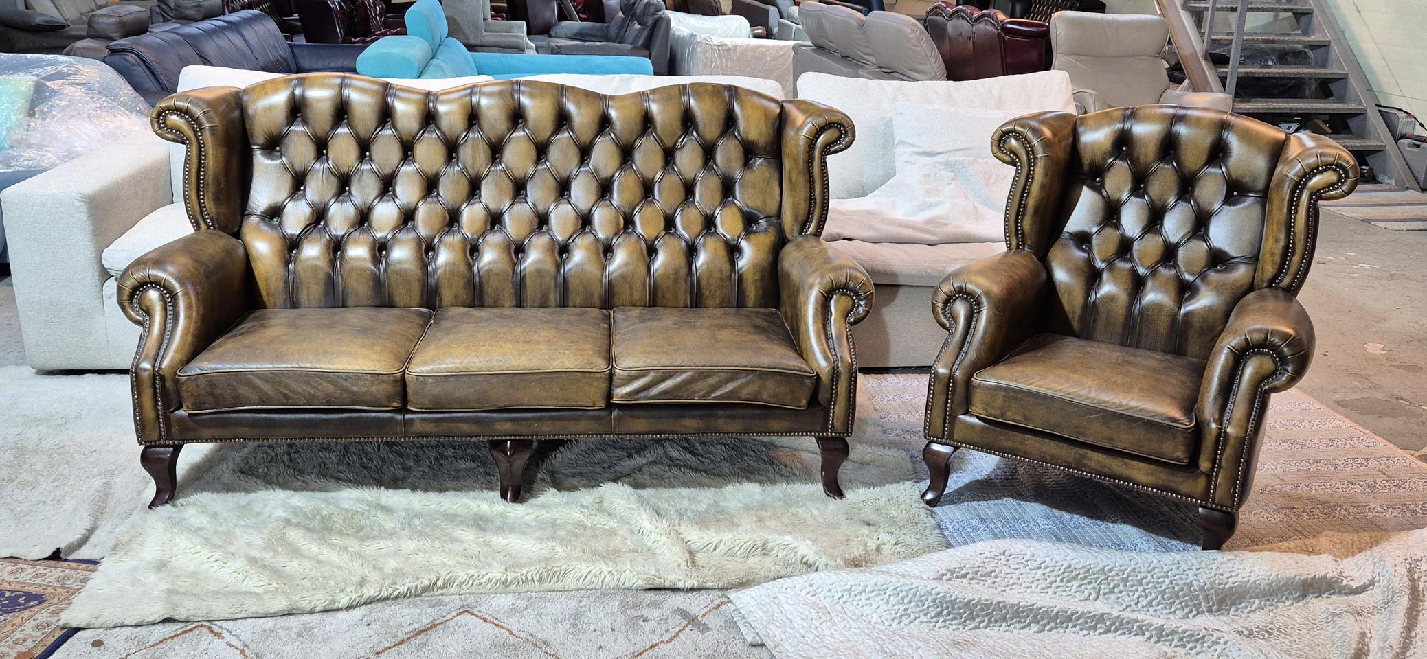 체스터필드 이태리 전체 천연가죽 3+1인 소파쇼파 서울경기근거리무료배송