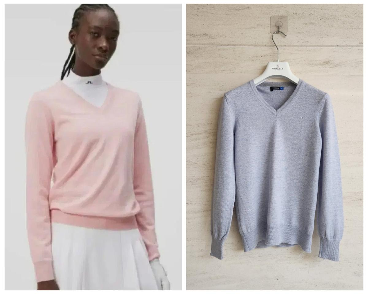 제이린드버그 메리노울 니트 탑 XS사이즈