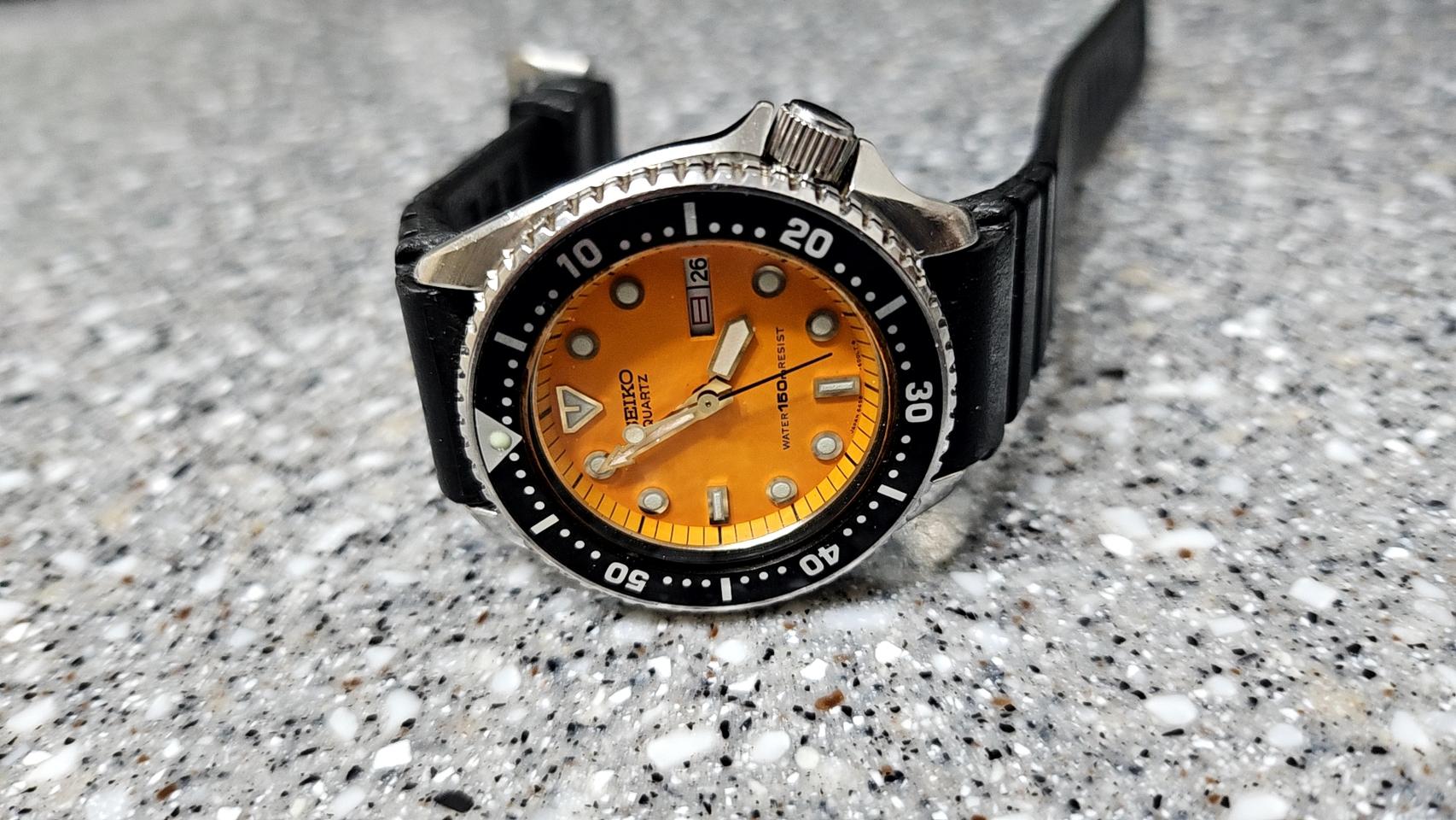 세이코다이버쿼츠6548-600A