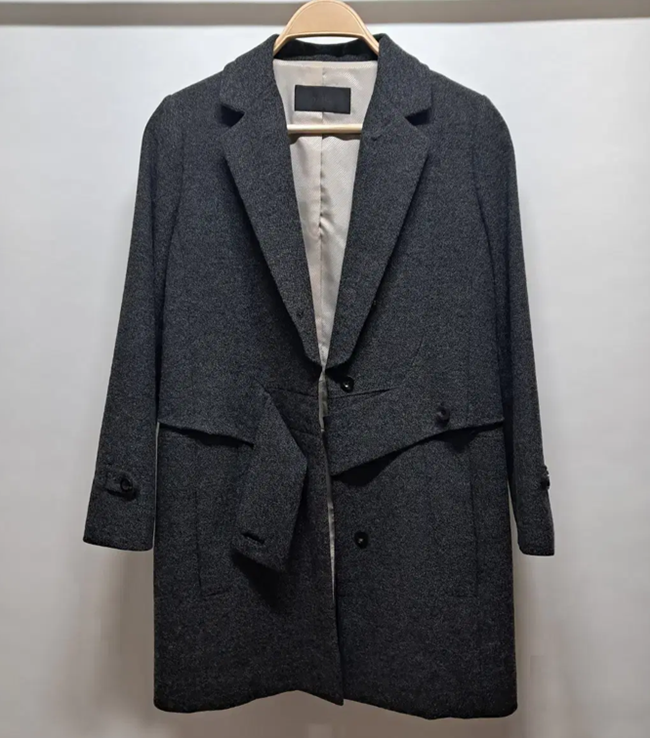 (85) 한섬 시스템 간절기 우먼 하프 코트