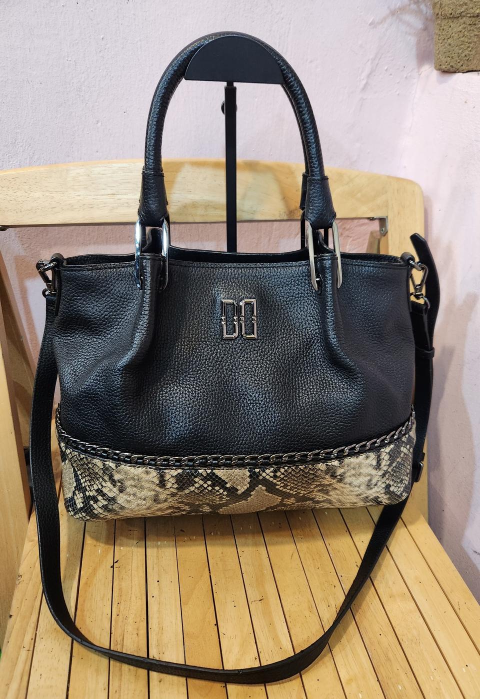 닥스 토트겸숄더백 (블랙)