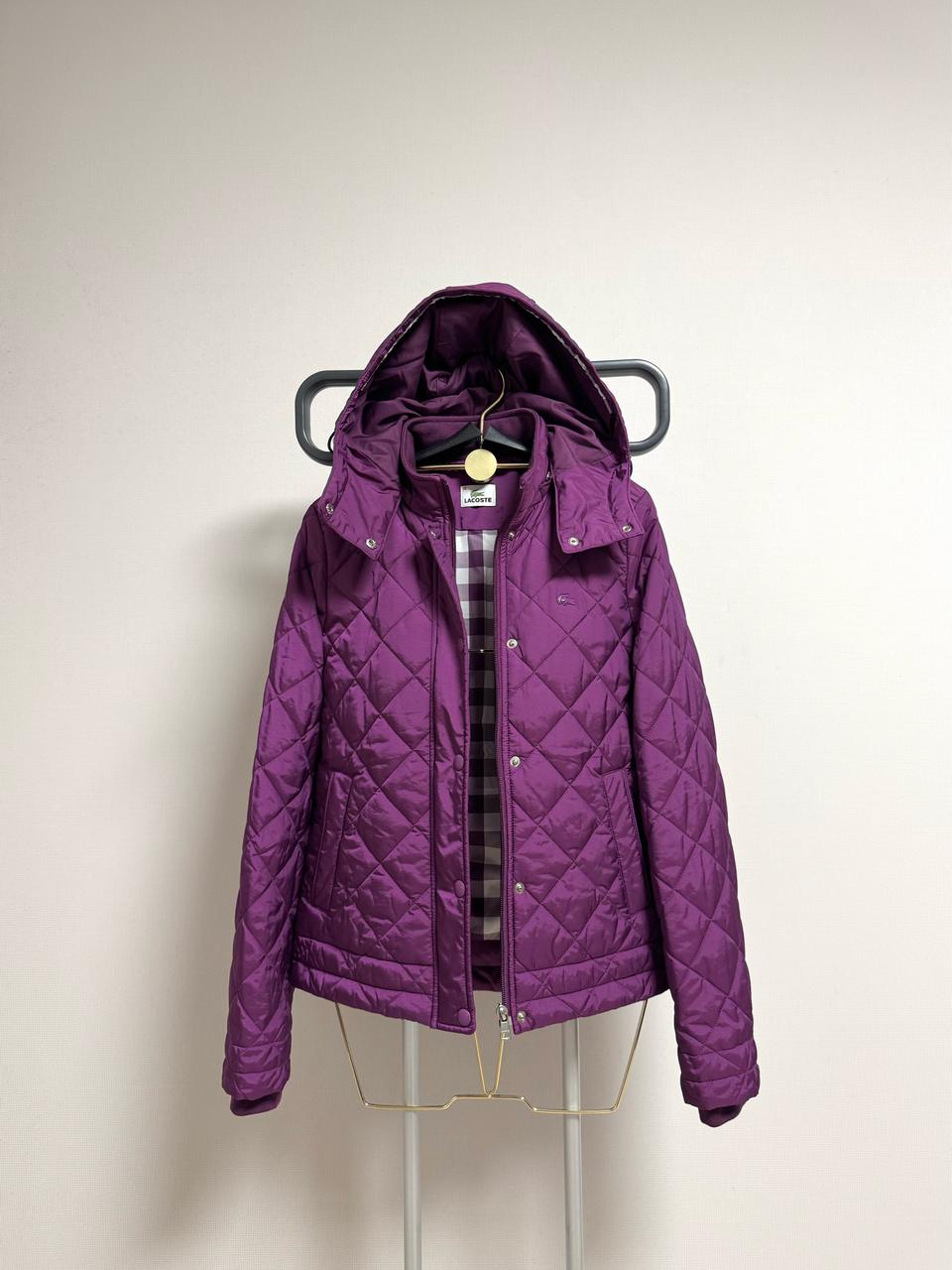 라코스테 퀼팅점퍼