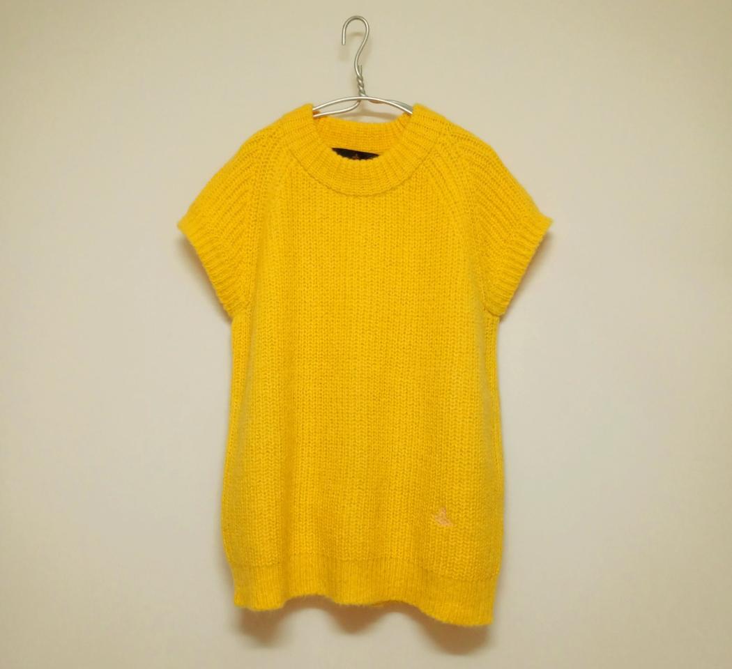 비비안웨스트우드 로고자수 니트 스웨터