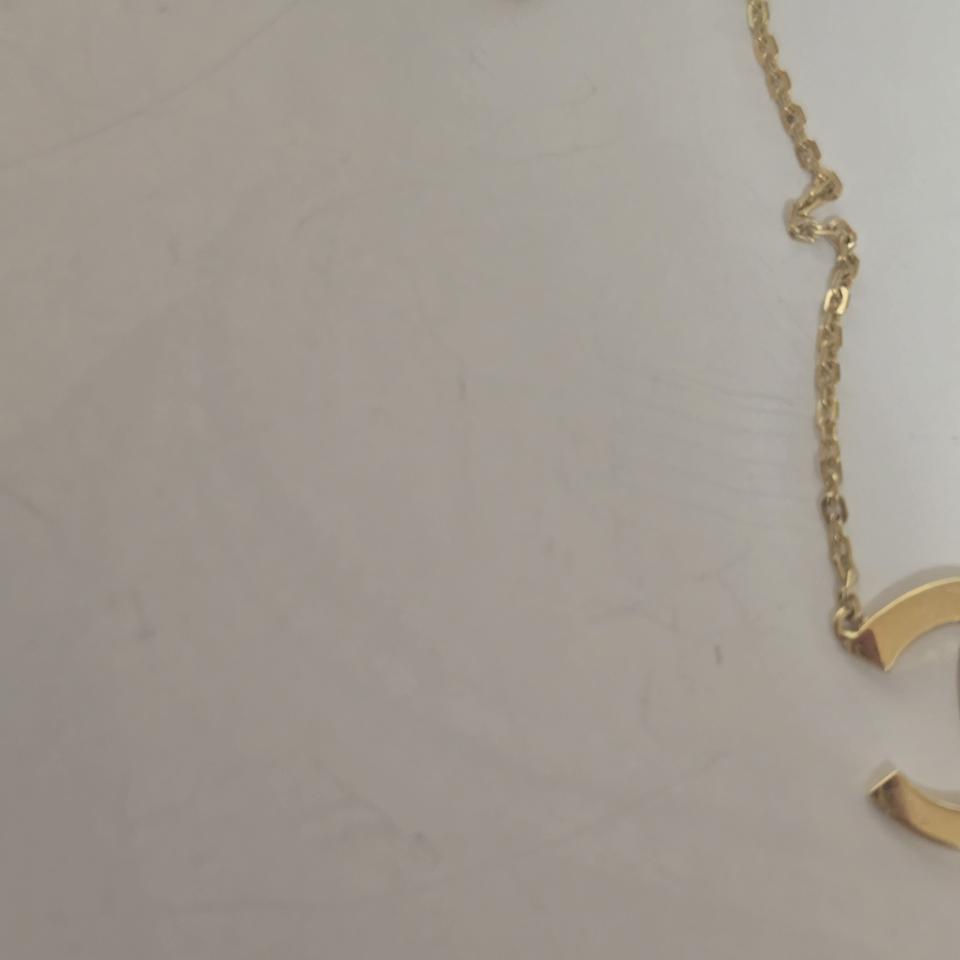 18k옐로우골드 트랜 목걸이