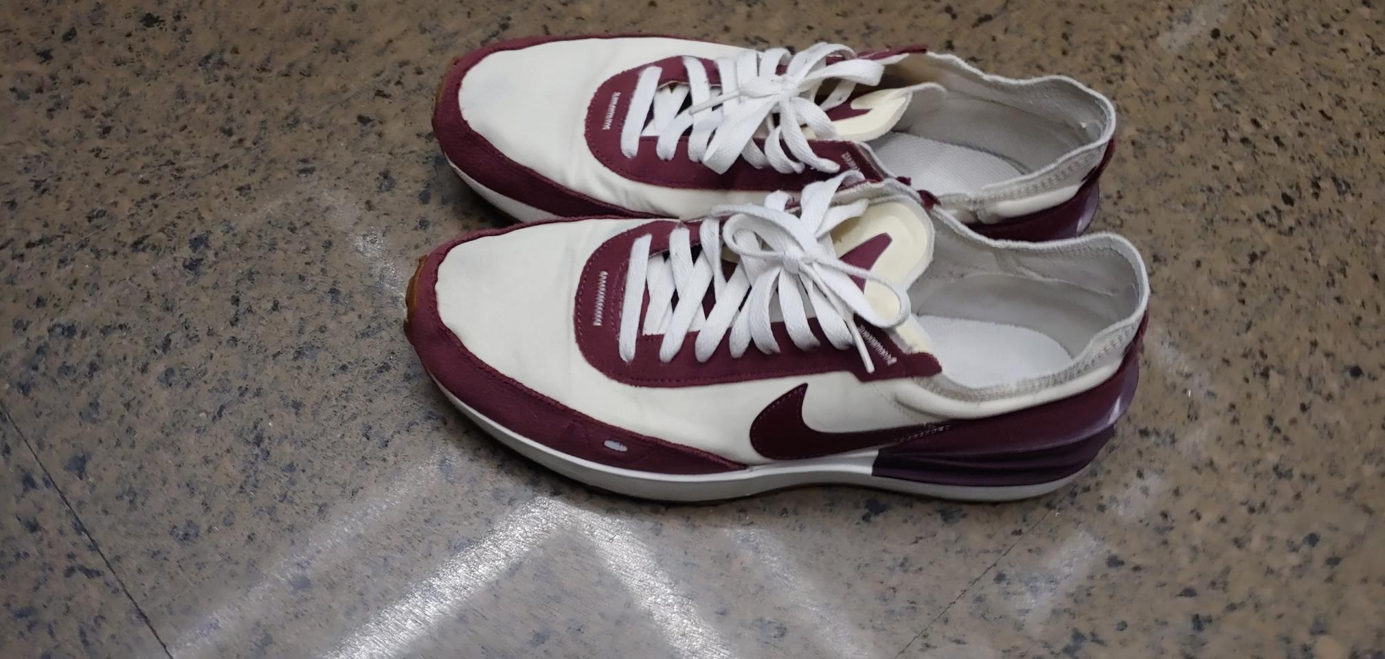 나이키 와플원 코코넛 밀크 나이트 마룬 남성 스니커즈