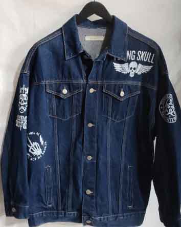 남성 커스텀 청자켓 105사이즈