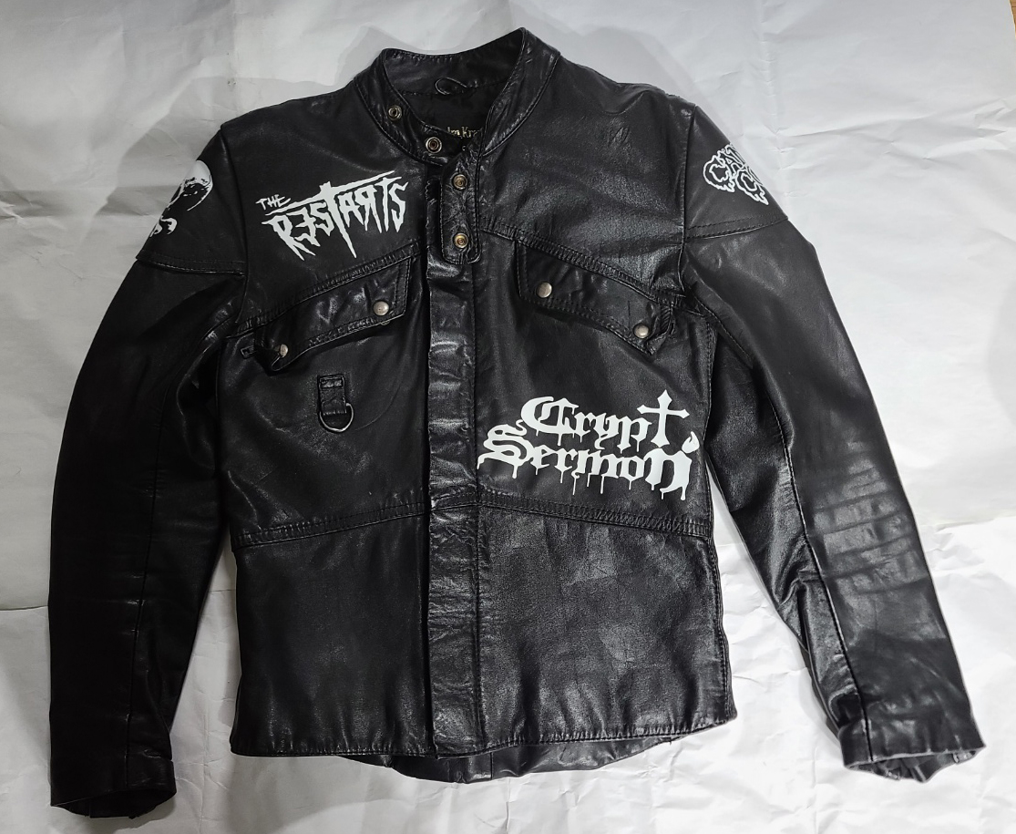 Wilhelm Krawehl 커스텀 가죽자켓 90사이즈