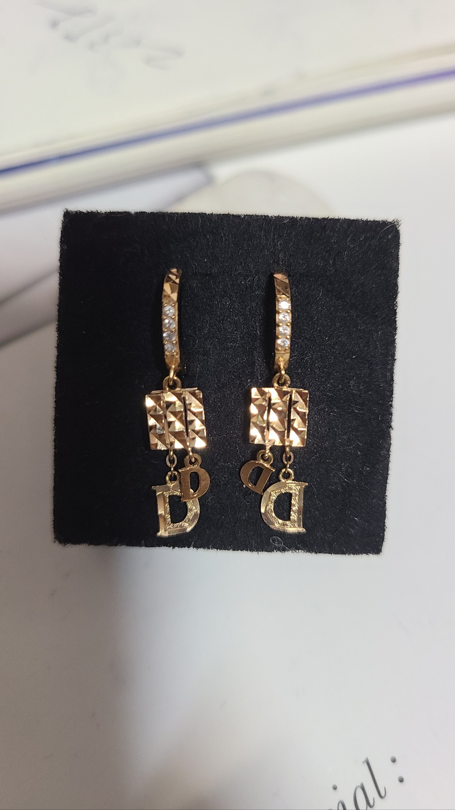 18k핑크골드 귀걸이