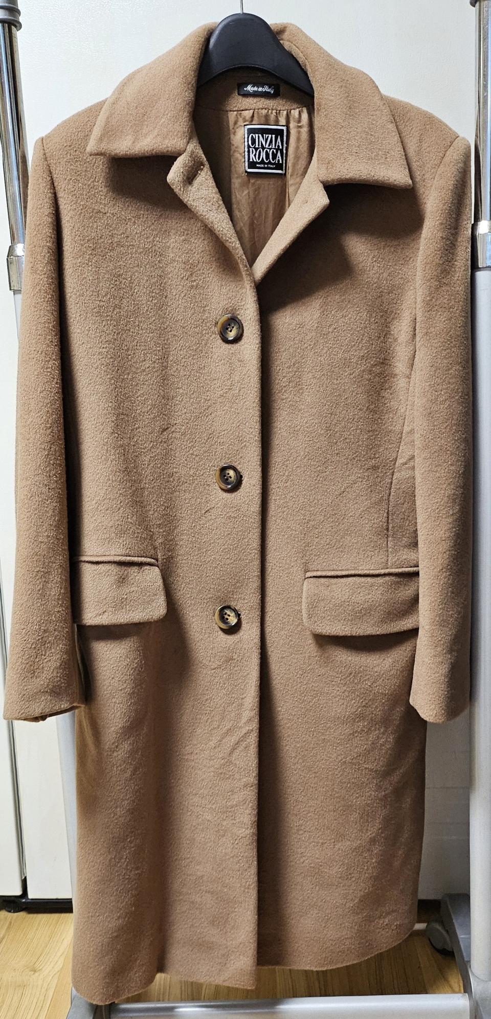 CINZIA ROCCA 캐시미어 울 코트