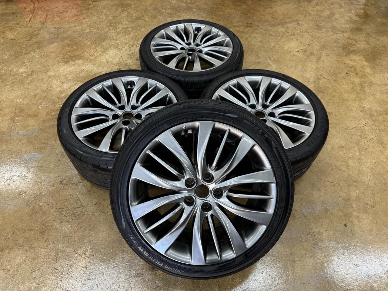 제네시스G80,DH 19인치 순정휠타이어 팝니다