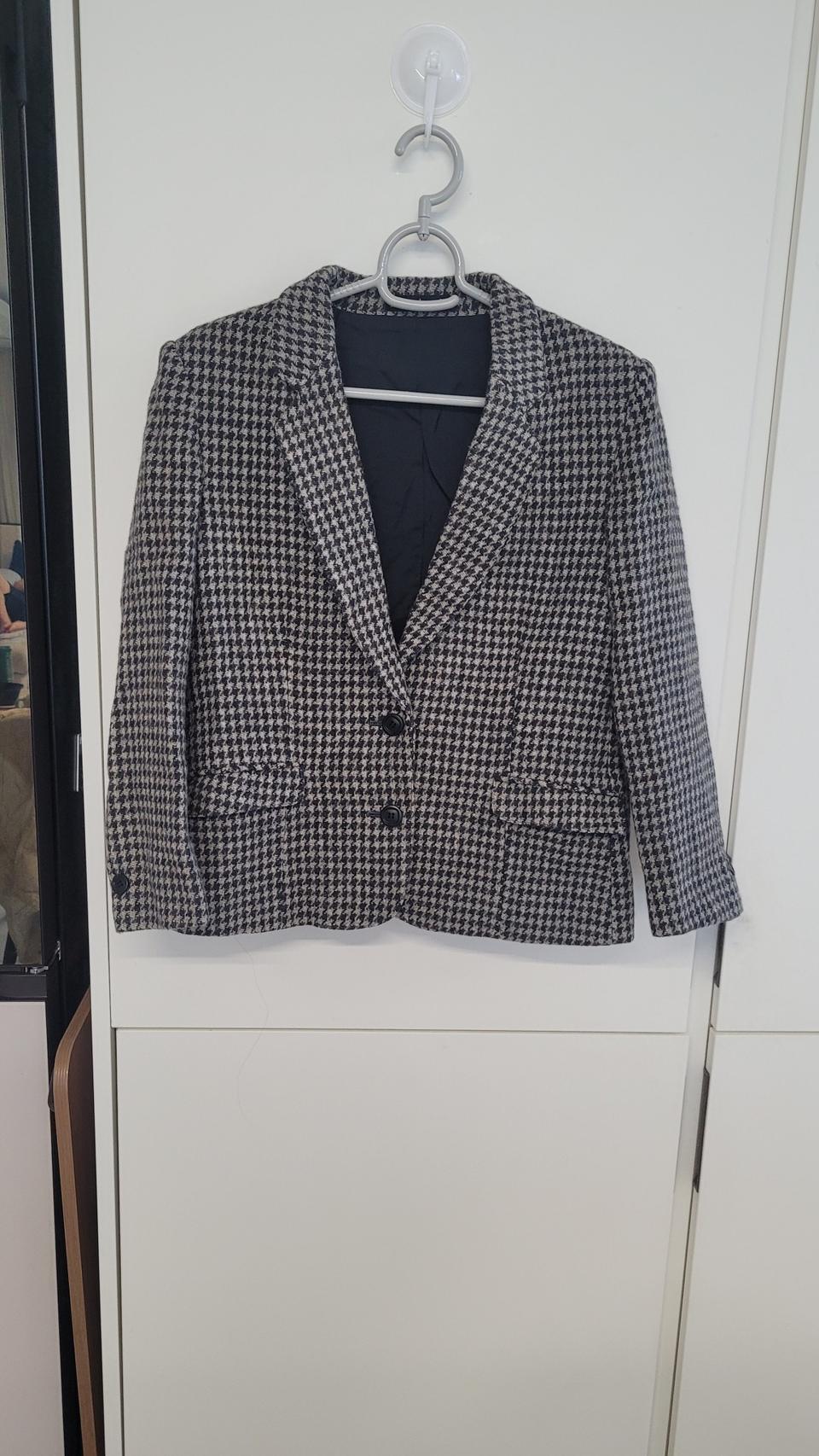 merry Lorrain 하운드 체크 자켓-S사이즈