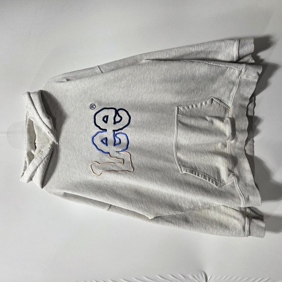 LEE 오트밀 빅 트위치 로고 후드티 XL 25102711