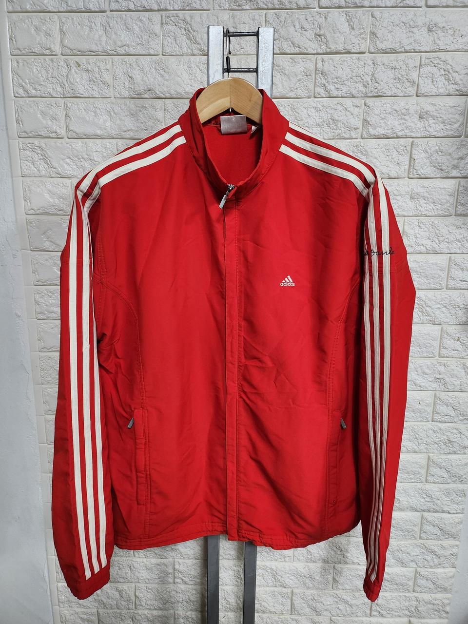 정품)아디다스 레드 트랙탑 105