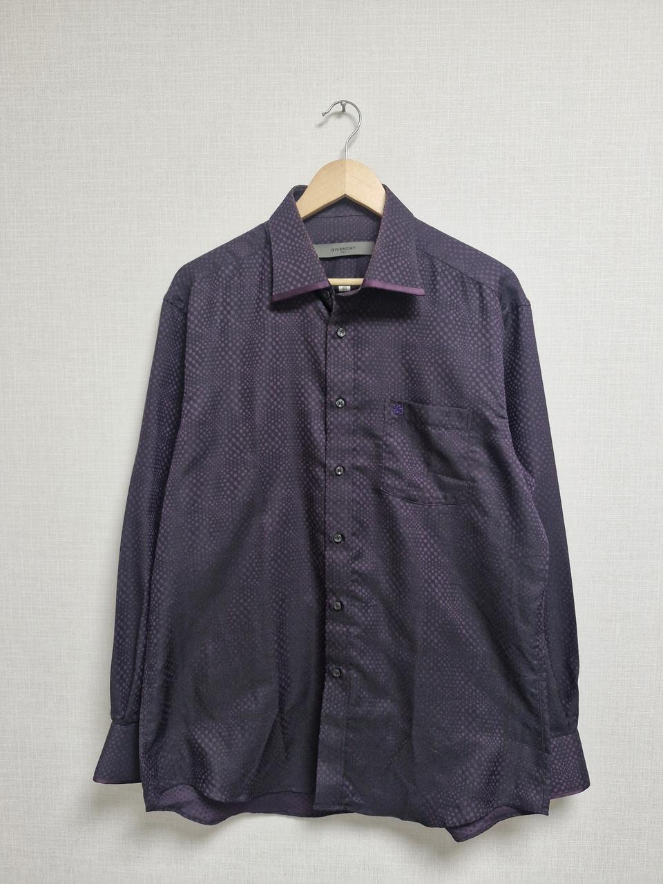 지벙시 퍼플 패턴 셔츠 105